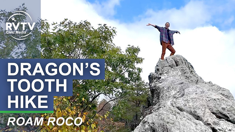 Video still from the Dragon’s Tooth video